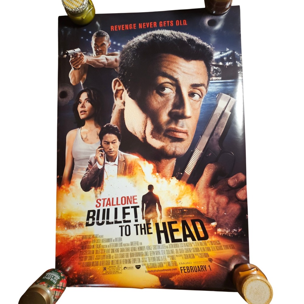 Bullet to the Head 2013 Original Movie Poster 27x40 Sylvester Stallone D/S